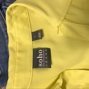 New York & Company Tops - Yellow Blouse Tank Top New York & Company Tops - Yellow Blouse Tank Top